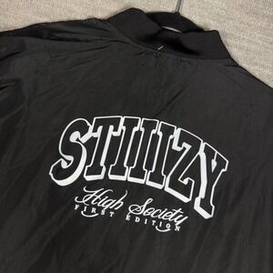 STIIIZY High Society First Edition New Light Bomber Jacket Mens XL 420 Mary Jane